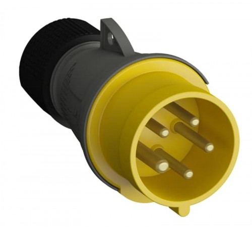 Вилка кабельная Easy&Safe 416EP4,16А,3P+N+E,IP44,4ч2CMA101965R1000 ABB