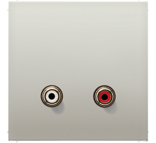 2x Cinch Audio (RCA) MAES1021 Jung