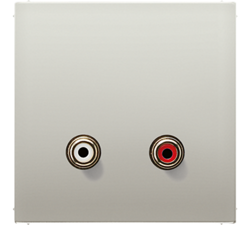 2x Cinch Audio (RCA) MAES1021 Jung