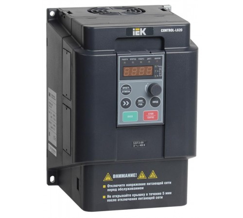 Преобразователь частоты CONTROL-L620 380В, 3Ф 7,5-11 kW   CNT-L620D33V075-11TE  IEK