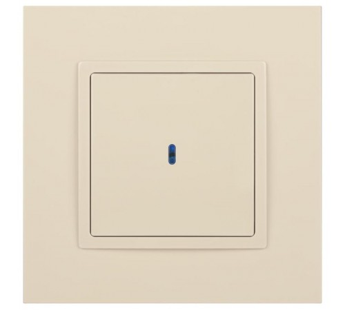 14-1102-02 Выключатель с подсветкой, 10АХ-250В, IP20, Эра Elegance, сл.кость  Б0034216  ЭРА
