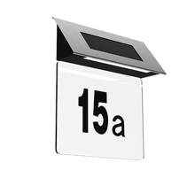 Светильник светодиодный ДБУ "Номер дома" на солнечной батарее LED Solar, 6500K  GS091  Gauss