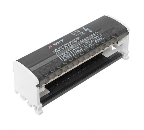 Шина нулевая в корпусе 2х15 EKF PROxima  sn0-2x15  EKF