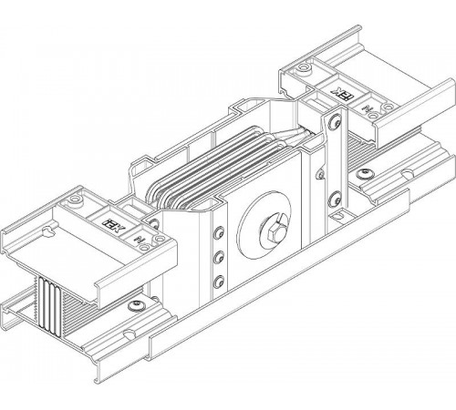 Секц. прям. 0,5м 630А Al 3L+N+PER НК IP55 тран. IEK ОБРАЗЕЦ  IND-LB-0630A4-25-F-SE  IEK