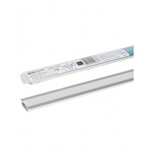 Алюминиевый профиль встраиваемый 2206 (1 м), матовый рассеиватель, 2 заглушки  SQ0331-0483  TDM