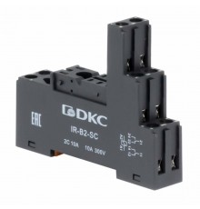 Базовый пассивный элемент для установки одиночных реле, до 230 В АС \ DC  IR-B2-SC  DKC