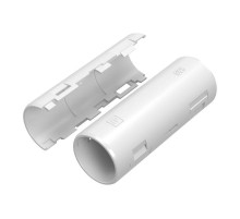 Муфта разборная d25 мм белая (5шт/300шт уп/кор)  PR13.02446  Промрукав