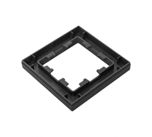 1 - местная рамка, чёрная, пластик Эпика EKF  UP1-FPB-01  EKF