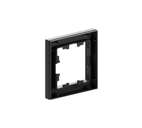 1 - местная рамка, чёрная, пластик Эпика EKF  UP1-FPB-01  EKF