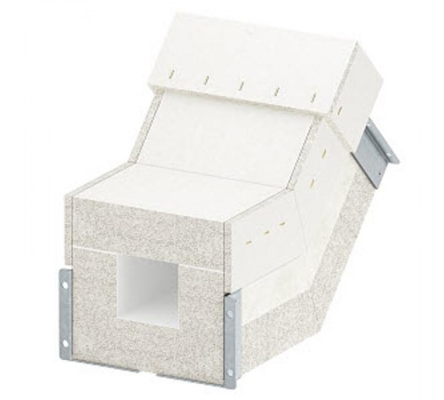 Вертикальная угловая секция 45° восходящая (BSKHF-ES0808)  7214856  OBO Bettermann