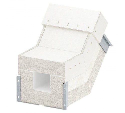 Вертикальная угловая секция 45° восходящая (BSKHF-ES0808)  7214856  OBO Bettermann