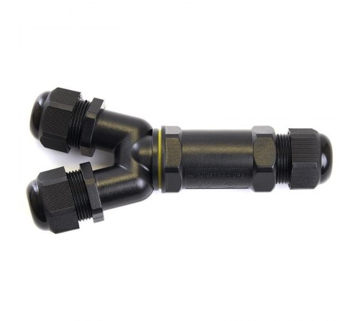 Соединитель-коннектор для проводов трехконтактный, водонепроницаемый, LD522/LD529  49187  STEKKER