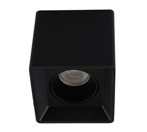 Светильник светодиодный накладной DK3080-BK IP20, 10Вт, GU5.3, LED, черный/черный, пластик  DK3080-BK  DENKIRS