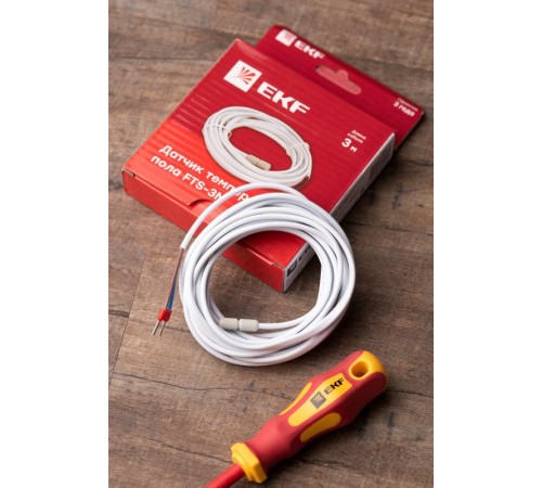 Датчик температуры пола 3 метра EKF Basic  fts-3m  EKF