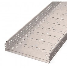 Лоток перфорированный Стандарт INOX (AISI 409) 500х100х3000 (1,0 мм) (6 м/уп)  PR16.2425  Промрукав