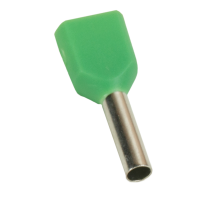 Наконечник штыревой втулочный под два провода OptiKit T-Shv2-PVC- 1,0-8(100шт)  278045  КЭАЗ