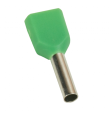 Наконечник штыревой втулочный под два провода OptiKit T-Shv2-PVC- 1,0-8(100шт)  278045  КЭАЗ