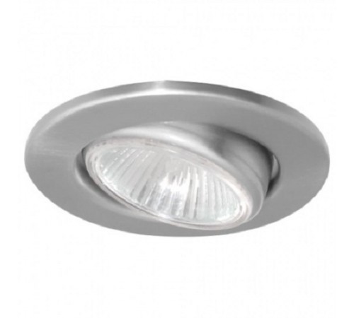 Светильник точечный встраиваемый под лампу DL11/DL3202 MR16 50W G5.3 хром  15118  FERON