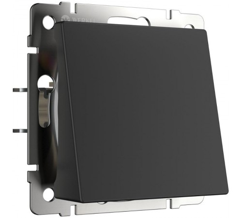 W1150208/ Электроустановочные изделия - Вывод кабеля (черный матовый)  a051602  Werkel