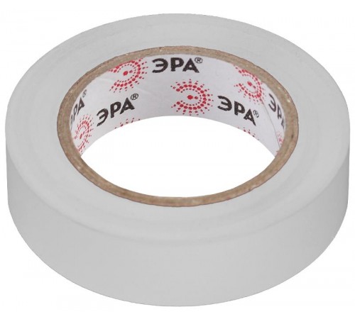 ПВХ-изолента 15мм*10м белая  C0036553  ЭРА