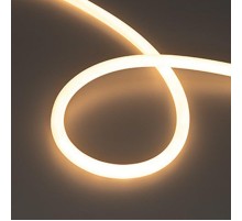 Светодиодная лента герметичная MOONLIGHT-TOP-M560-D13mm 24V Warm2700 360deg (8.6 W/m, IP65, 5m, wire x1) (Arlight, Вывод кабеля прямой)  039552  Arl