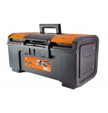 Ящик для инструментов ПРОФИ-16, 39х22х16 см, усилен., замок-автомат, лоток, органайзеры, "Рубин"  SQ1032-0204  TDM