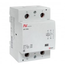 Контактор модульный КМ 100А 1NC+1NO 230VAC (3 мод.) AVERES  km-av-3-100-11-230V  EKF