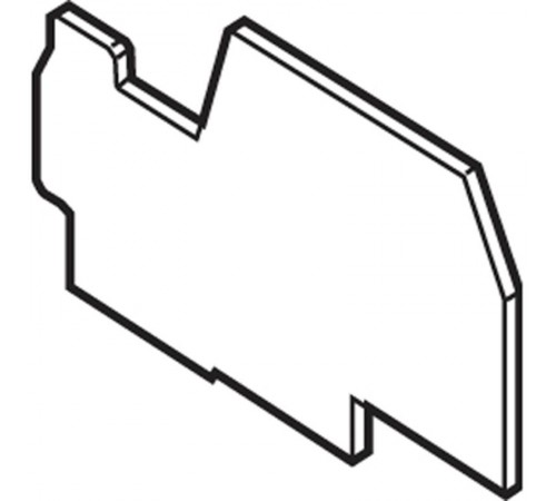 Изолятор FEDAD4 Торц. для D4/8.SN.ADO  1SNA199352R0000  TE