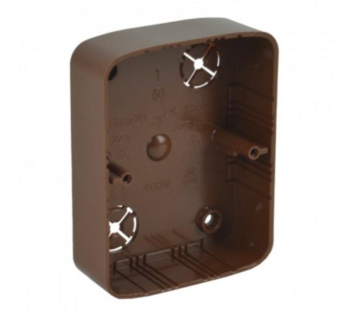 Коробка распределительная LK 80X28 2ZT (SD) 105х81х28 мм (Цвет Светлое дерево)  LK 80X28 2ZT_SD  Kopos