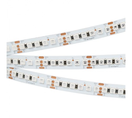 Лента светодиодная RT-G168-10mm 24V RGB (17.3 W/m, IP20, 3838, 5m) (arlight, Открытый)  028256(2)  Arlight