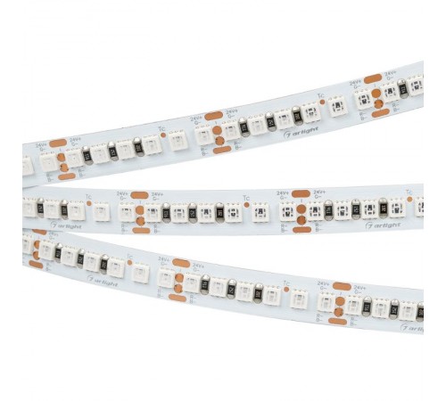 Лента светодиодная RT-G168-10mm 24V RGB (17.3 W/m, IP20, 3838, 5m) (arlight, Открытый)  028256(2)  Arlight