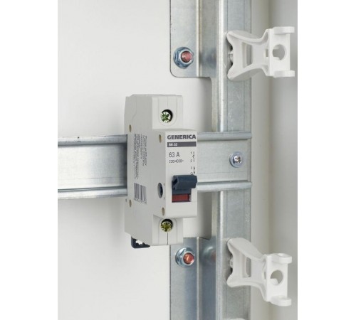 Выключатель нагрузки модульный (мини-рубильник) ВН-32 1Р 63А  MNV15-1-063  GENERICA
