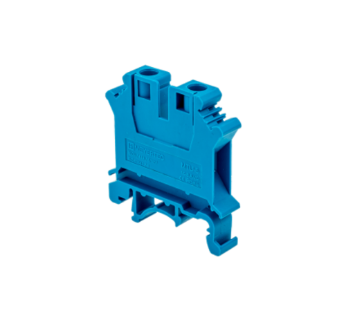 Клемма винтовая проходная, 6 мм2, синяя MTU-6BL  54693  ОВЕН