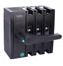 ВЫКЛ-РАЗЪЕДИНИТЕЛЬ SYSTEMEPACT SD160 3P 63A РУКОЯТКА СЛЕВА ФРОНТ_РУКОЯТКА ЗАКАЗЫВАЕТСЯ ОТДЕЛЬНО  SSD01603LF0063  SE