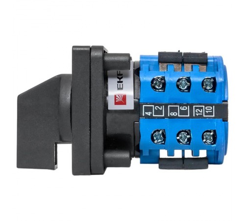 Переключатель кулачковый ПК-1-64 10А для вольтметра EKF PROxima  pk-1-64-10  EKF