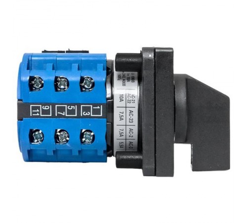 Переключатель кулачковый ПК-1-64 10А для вольтметра EKF PROxima  pk-1-64-10  EKF