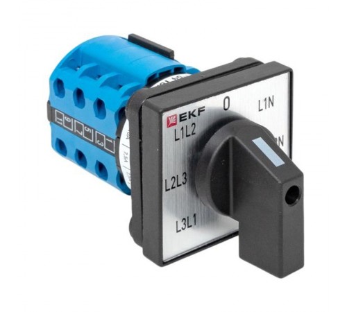 Переключатель кулачковый ПК-1-64 10А для вольтметра EKF PROxima  pk-1-64-10  EKF