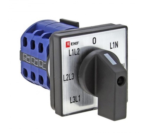 Переключатель кулачковый ПК-1-64 10А для вольтметра EKF PROxima  pk-1-64-10  EKF