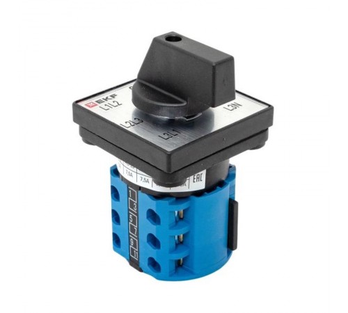 Переключатель кулачковый ПК-1-64 10А для вольтметра EKF PROxima  pk-1-64-10  EKF