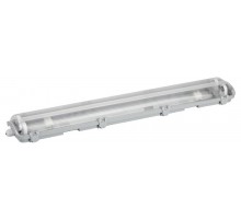 Светильник линейный пылевлагозащищенный под 2 светодиод лампы T8 G13 LED  SPP-103-0-002-060  IP65  2x600 мм транзитный 20шт в линию  Б0061761  ЭРА