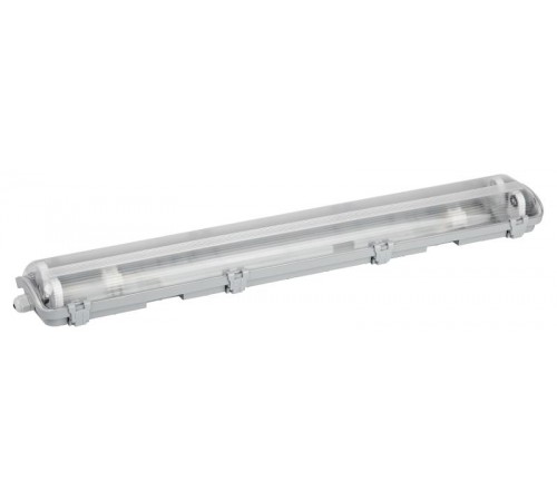 Светильник линейный пылевлагозащищенный под 2 светодиод лампы T8 G13 LED  SPP-103-0-002-060  IP65  2x600 мм транзитный 20шт в линию  Б0061761  ЭРА