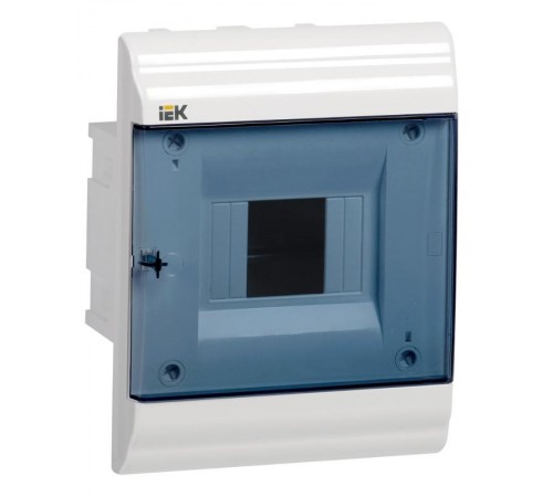Бокс ЩРВ-П-4 модуля встраиваемый пластик IP41 (210х162х102мм) PRIME  MKP82-V-04-41-20  IEK