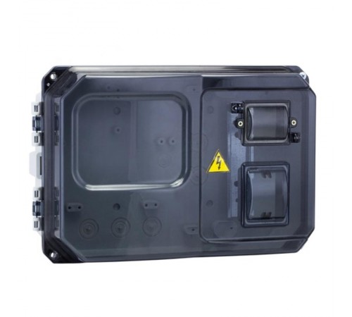 Щит учетно-распределительный навесной пластик ЩУРн-П 1/5 (ВхШхГ) 229х340х117мм IP55 PROxima  pb-1/5-55  EKF