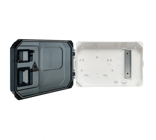 Щит учетно-распределительный навесной пластик ЩУРн-П 1/5 (ВхШхГ) 229х340х117мм IP55 PROxima  pb-1/5-55  EKF