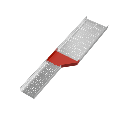 Переходник правый 80х300-500 мм "ПЛЮС" HD  PDplus80-300-500-R HD   КМ-профиль