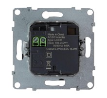 SUNO Зарядное устройство USB 2 выхода Тип С - Тип С Цвет "Антрацит"  721431  Legrand