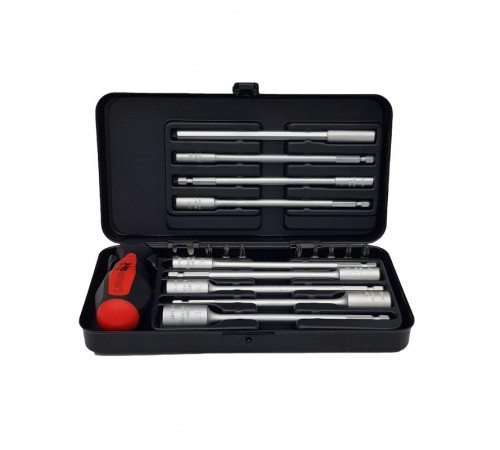 Набор бит SL/PH/Tx/PZ и метрических головок c рукояткой SMART в кейсе, 20 шт  06092036  Felo