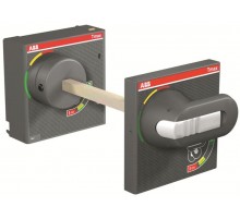 Рукоятка поворотная на дверцу RHE_B T6 F (только основание для стац. и втычн. выключателей)  1SDA060413R1  ABB