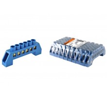 Шина "N" нулевая в изоляторе 6х9мм 6 групп   SQ0801-0017  TDM