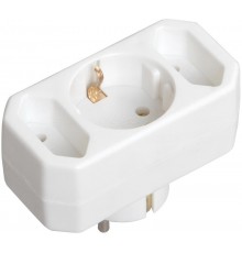 Тройник Т-01/01-2 --1круглое+2плоск. места   WTP10-16-21  IEK